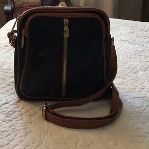 Valentina leather cross body bag